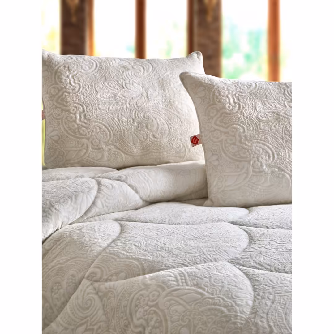 لحاف خام کاتن باکس مدل Yorgan Posh تکنفره سایز 155x215 سانتی متر