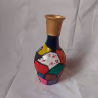 گلدون چهل تیکه سفالی