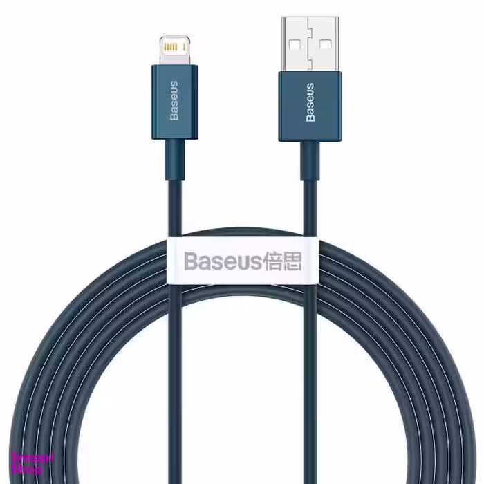 کابل تبدیل USB به لایتنینگ باسیوس مدل Superior طول 2 متر