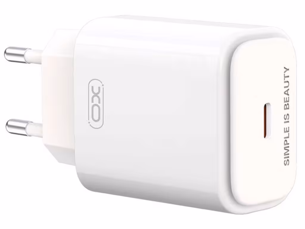 شارژ دیواری تایپ سی 20 وات ایکس اوXO L90B Type-C Wall Adapter