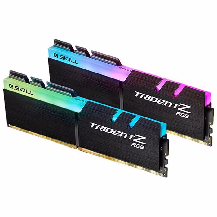 رم دسکتاپ DDR4 دو کاناله 3000 مگاهرتز CL16 جی اسکیل مدل TRIDENT Z RGB ظرفیت 16 گیگابایت