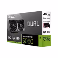 کارت گرافیک ایسوس ASUS Dual GeForce RTX 5060 8GB GDDR7 OC Edition