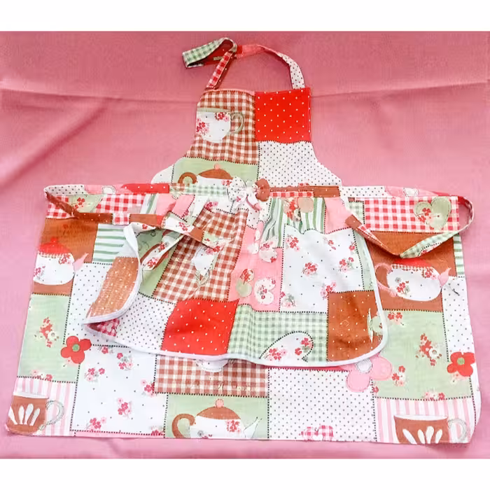 پیشبند آشپزخانه پارچه ای 