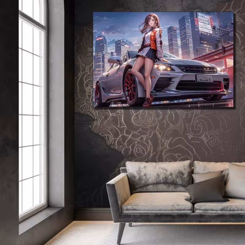 تابلو شاسی طرح Anime اندازه (50 در 70) 