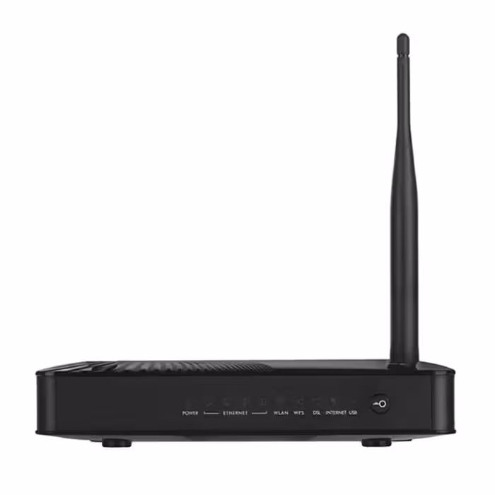 مودم روتر ADSL2 Plus بی سیم زایکسل مدل DEL1202-T10A/B