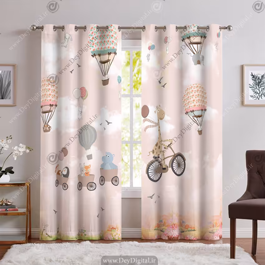 پرده فانتزی برای اتاق نوزاد PK-6665