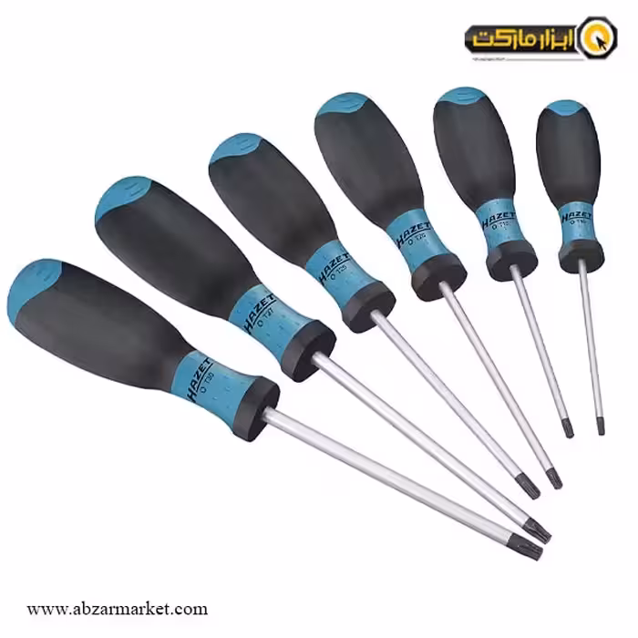 ست پیچ گوشتی ستاره ای هازت 6 عددی مدل 810T SPC-6