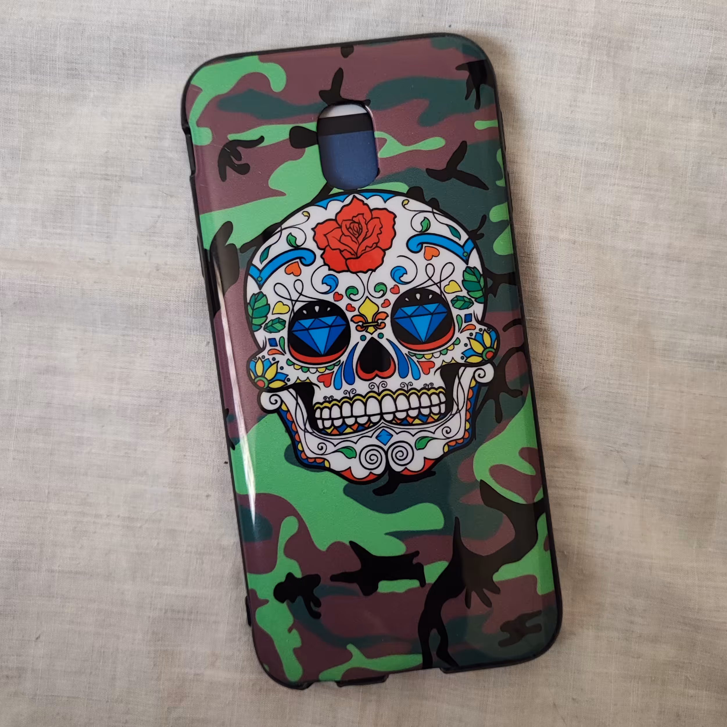 قاب ژله ای طرح دار گوشی سامسونگ J330 / J3 pro