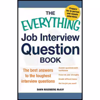 کتاب زبان اصلی The Everything Job Interview Question Book انتشارات تازه ها