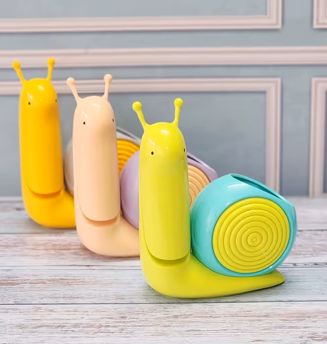 چراغ مطالعه جاقلمی دار طرح حلزون تاشو