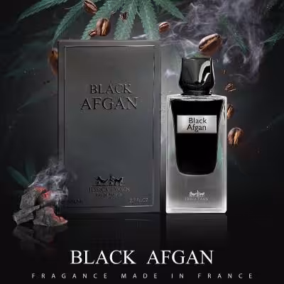 عطر شیک با کیفیت مردانه ناسوماتو بلک افغان برند جسیکا توین فرانسه