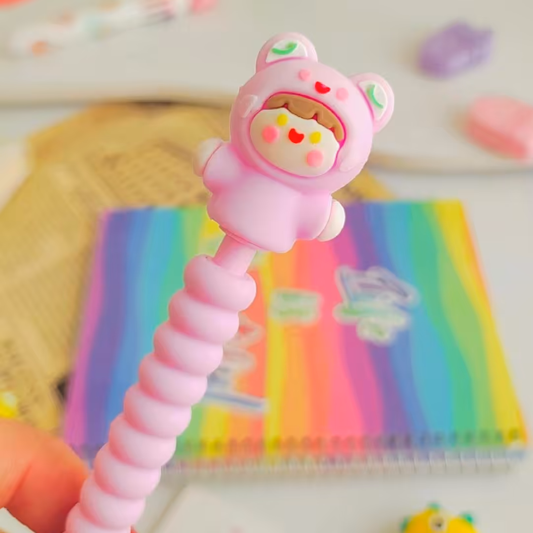 اتود عروسکی دختر رنگ بنفش0.5