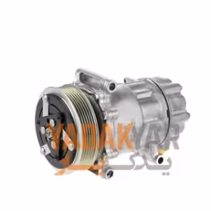 کمپرسور کولر پژو 206 چین سه پیچ