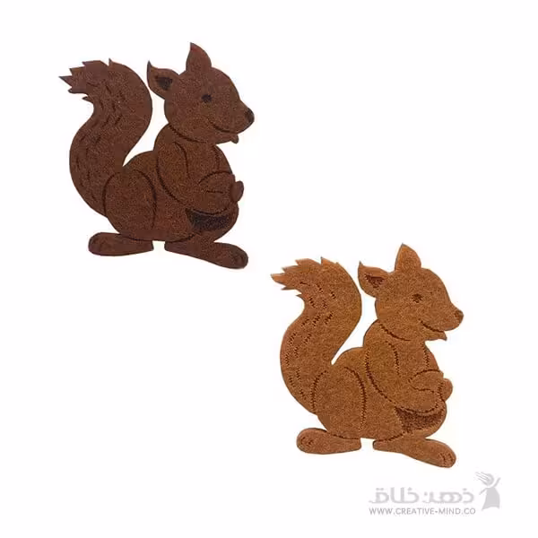 استیکر سنجاب نمدی