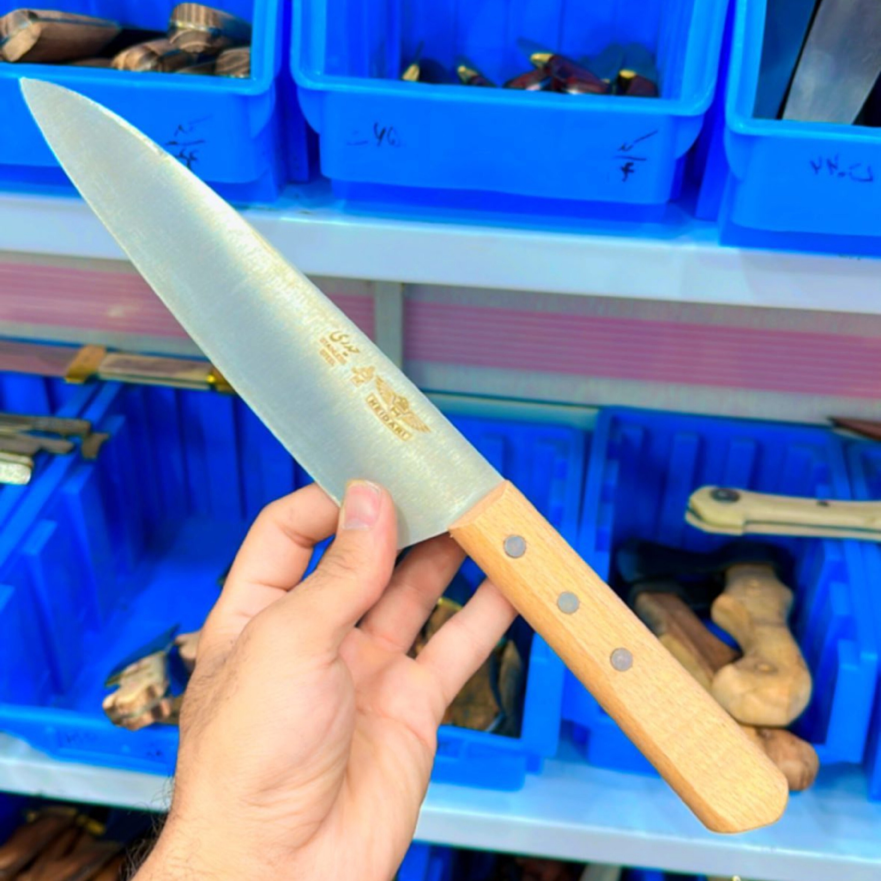 چاقوی آشپزخانه حیدری مخصوص مرغ و گوشت