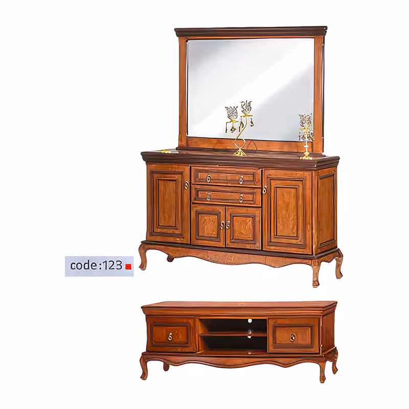 آینه کنسول دو کشو کد 123