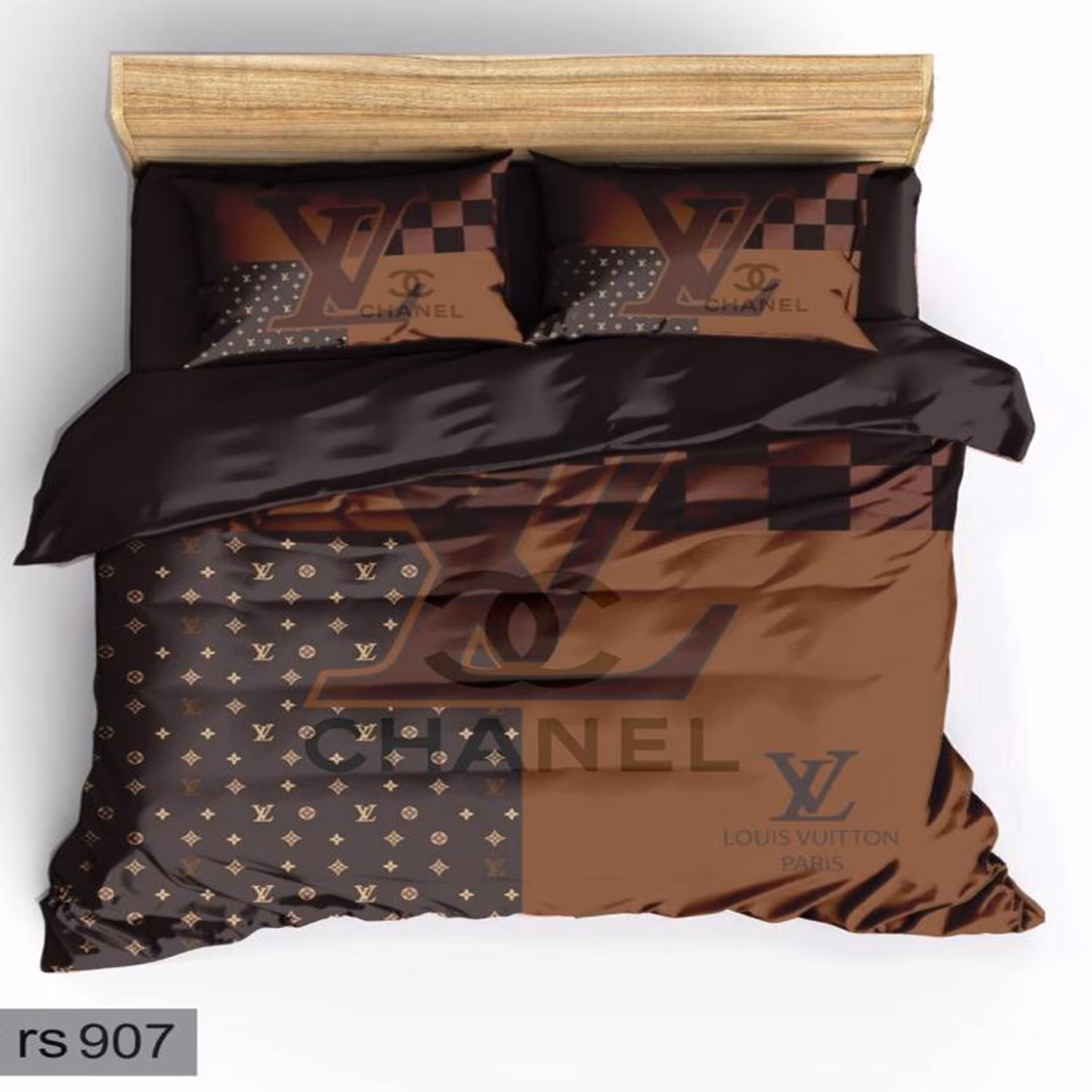 سرویس روتختی 2 نفره تنسل چاپی برندترک لند(Turk Land) rs 907