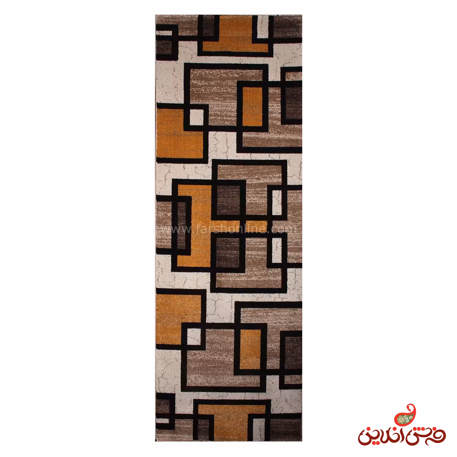 کناره فرش ماشینی ساوین کد 4004 کرم