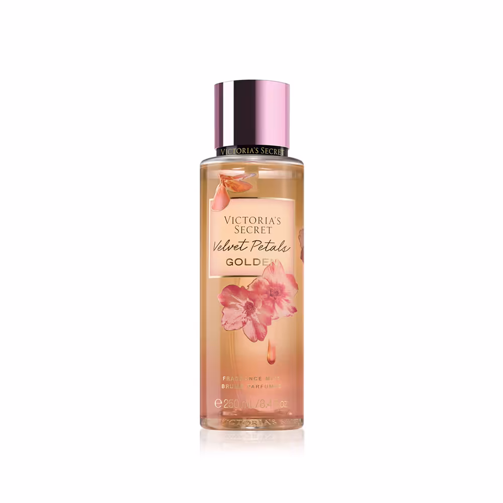 بادی اسپلش ولوت پتالز گلدن ویکتوریا سیکرت Victoria’s Secret Velvet Petals Golden Fragrance Mist