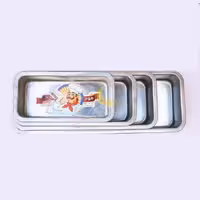 قالب کیک موج مدل کیکس لوف مستطیل مجموعه 4 عددی

