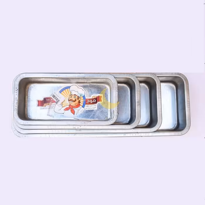 قالب کیک موج مدل کیکس لوف مستطیل مجموعه 4 عددی

