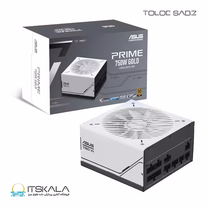 قیمت و خرید پاور 750 وات ایسوس Prime 750W Gold | ITSKALA