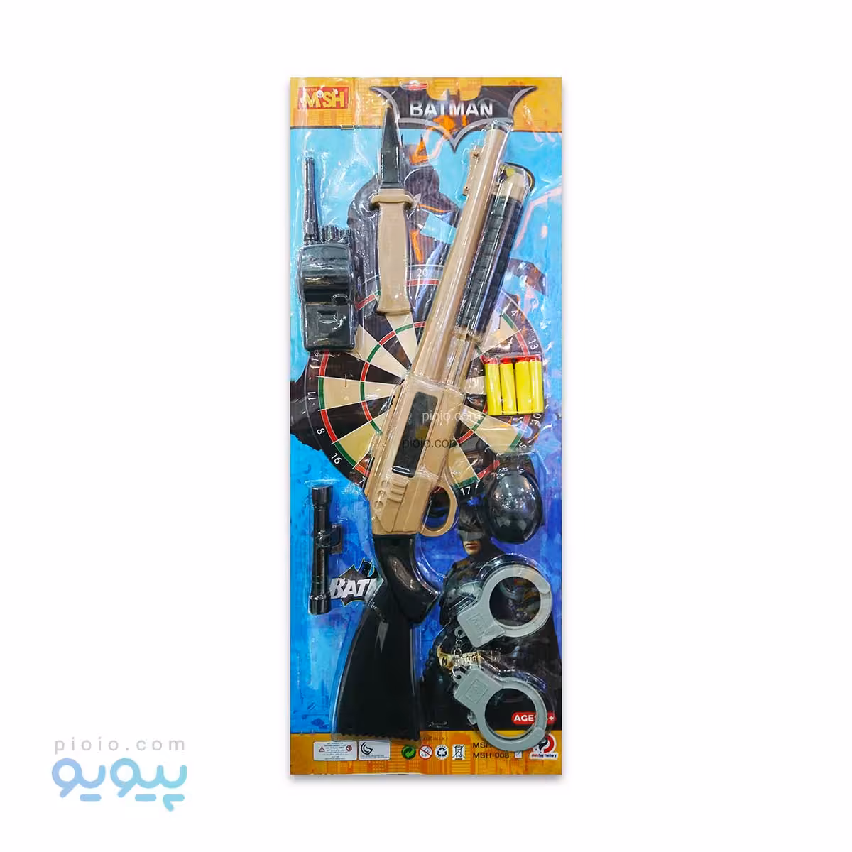 تفنگ وینچستر روکارتی طرح بتمن آیتم msh 008 تک و عمده