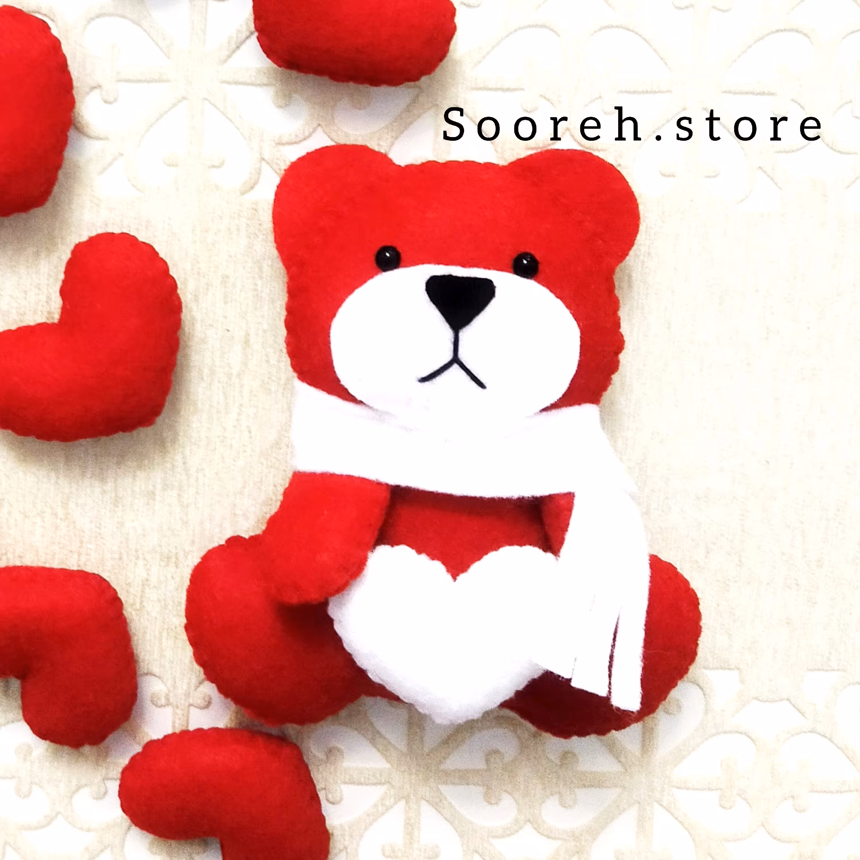 عروسک نمدی خرس 