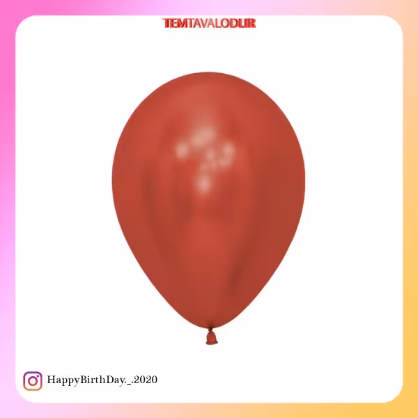 بادکنک قرمز رنگ خاص
