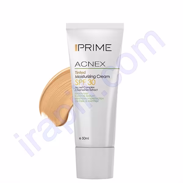 کرم مرطوب کننده رنگی 30 SPF پریم 50 میلی لیتر