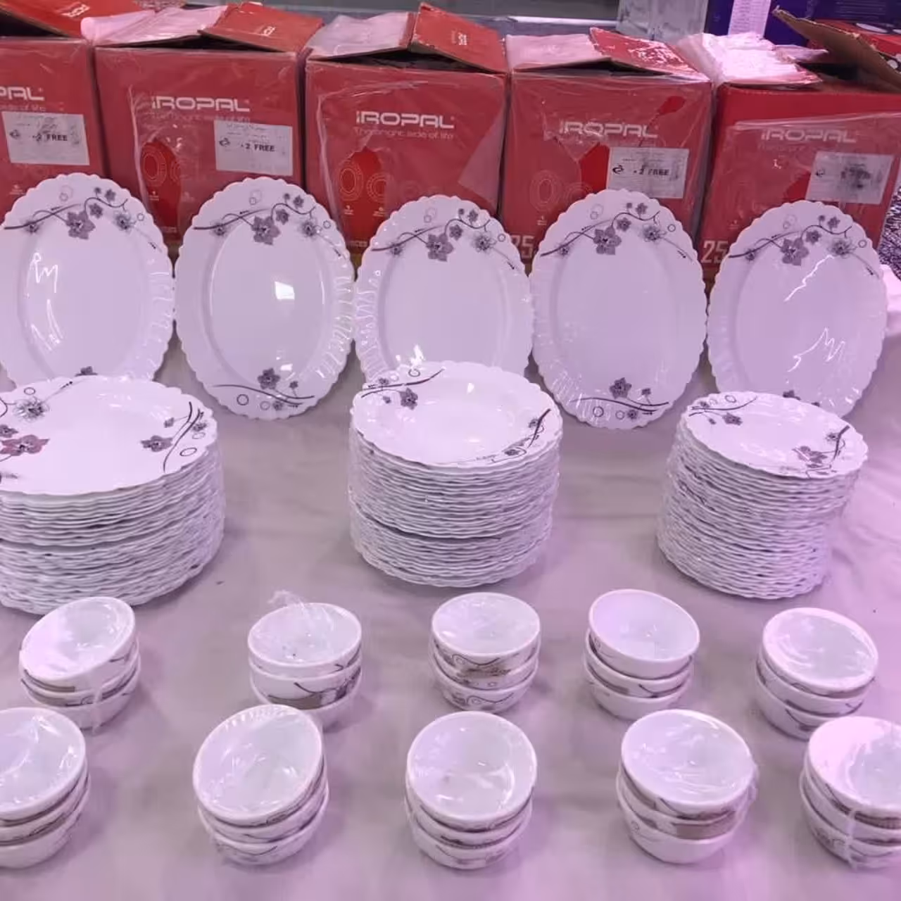 ارکوپال 30 نفره گلدار