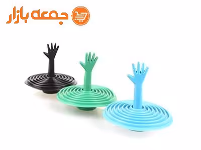 درپوش سینک طرح دست