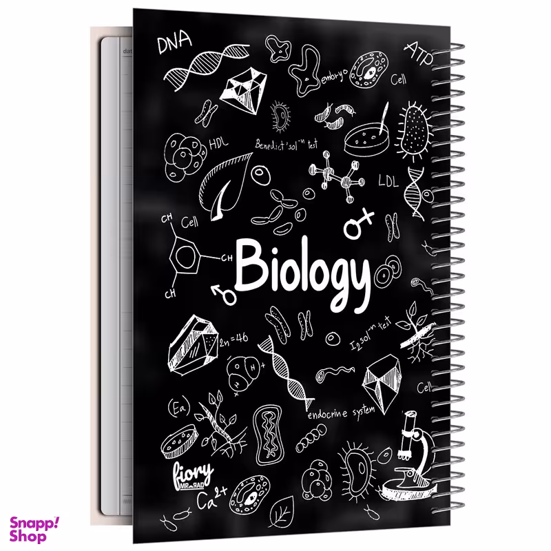 دفتر مشق 100 برگ مستر راد طرح زیست شناسی مدل بیولوژی