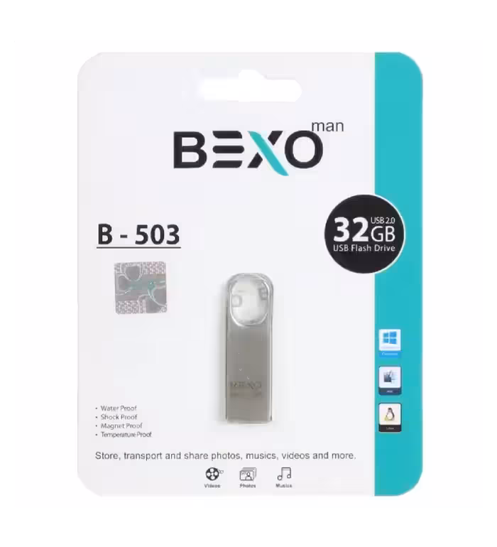 فلش مموری بکسو مدل B-503 USB 2.0 ظرفیت 32 گیگابایت