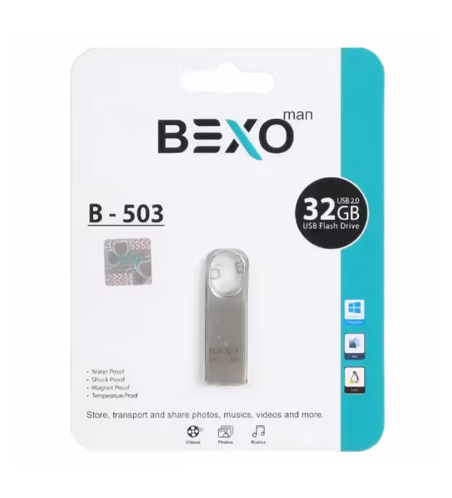فلش مموری بکسو مدل B-503 USB 2.0 ظرفیت 32 گیگابایت