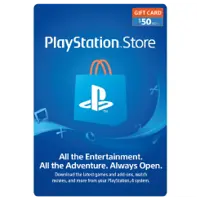 گیفت کارت 50 دلاری پلی استیشن نتورک امریکا (PSN)
