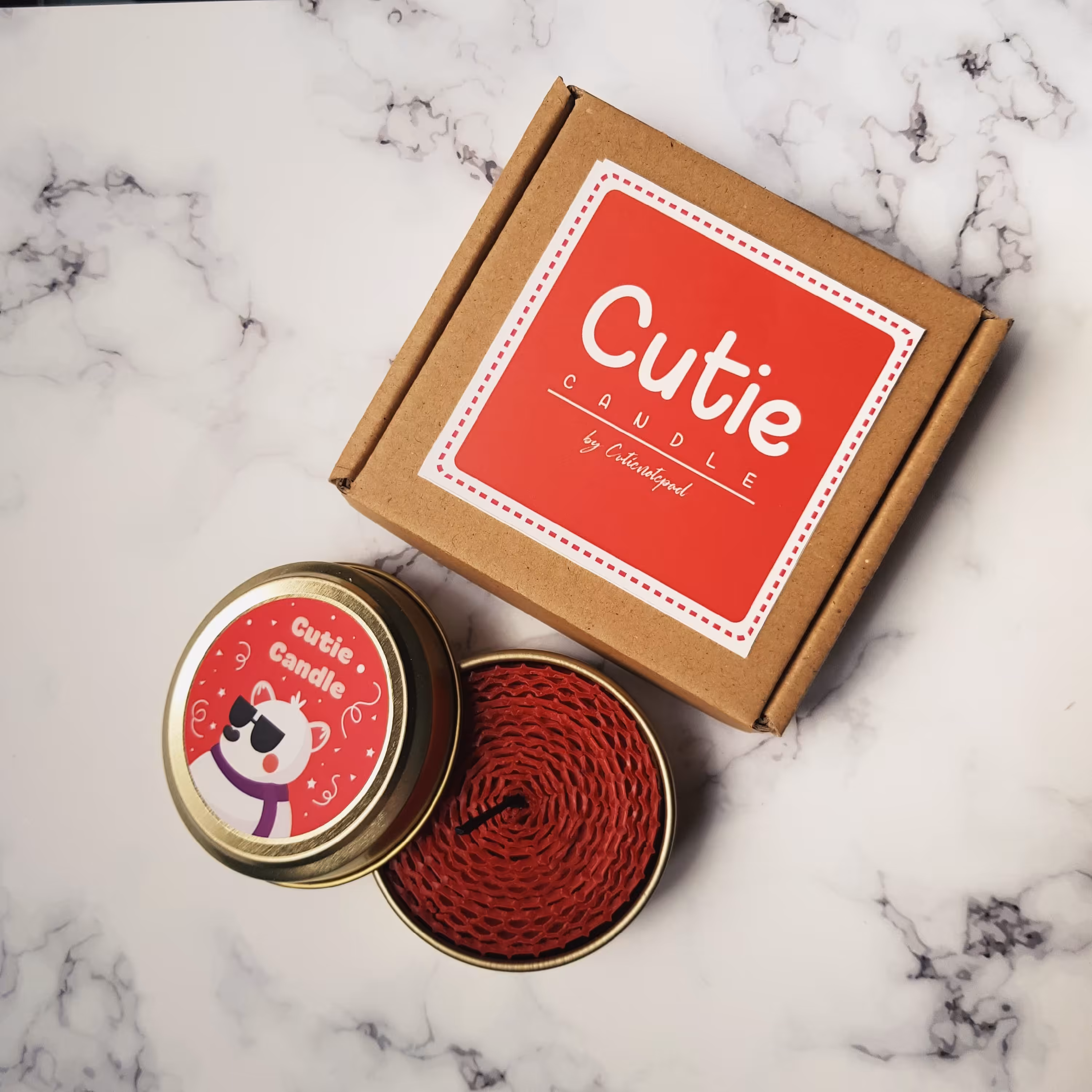 شمع فانتزی خرس قطبی