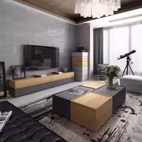 ست میز تلویزیون و جلومبلی fabset-159