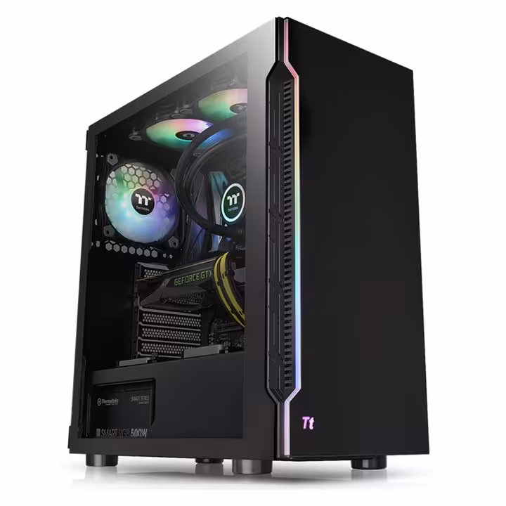مشخصات، قیمت و خرید کیس کامپیوتر ترمالتیک مدل Thermaltake H200 TG
