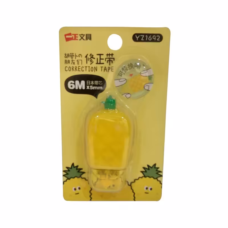 غلط گیر نواری فانتزی سیلیکونی آناناس برندschoolfans  