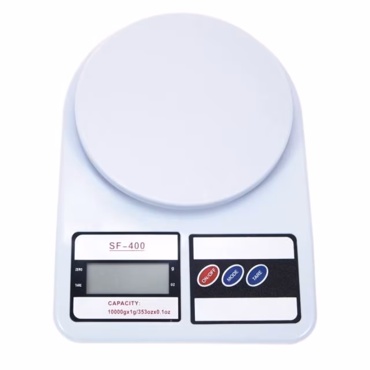ترازو آشپزخانه دیجیتال مدل SF-400 ظرفیت 10 کیلوگرم