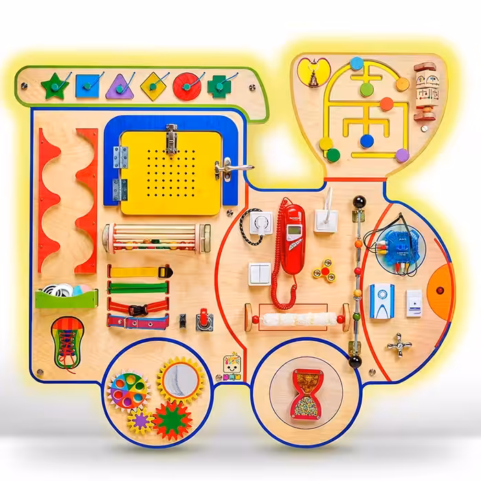 تخته هوش بیزی برد مدل لوکوموتیو قطار کد 4735441