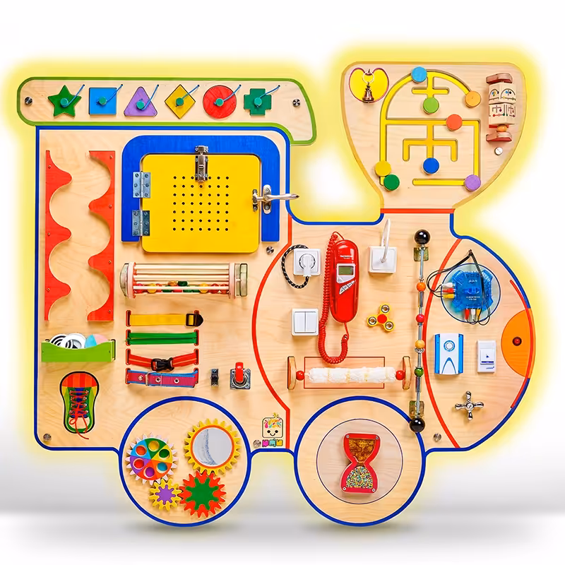 تخته هوش بیزی برد مدل لوکوموتیو قطار کد 4735441