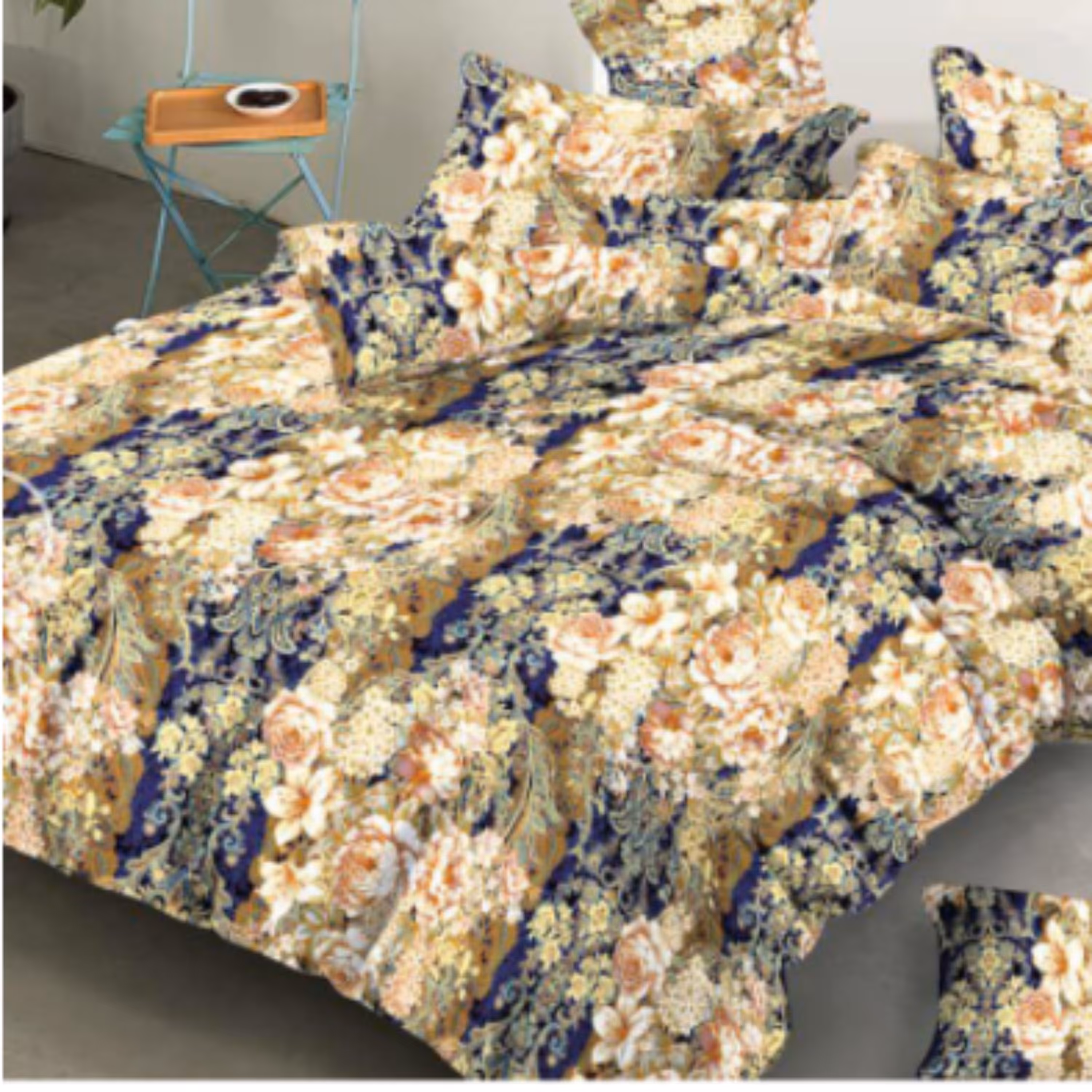 سرویس خواب سندس مدل دارلین کد 1021 دونفره 4 تکه