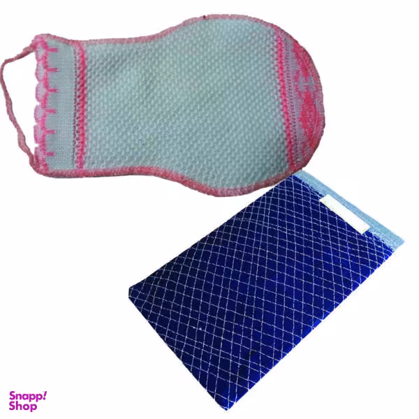 ست بهداشتی لیف کیسه مدل K100 بسته 2 عددی