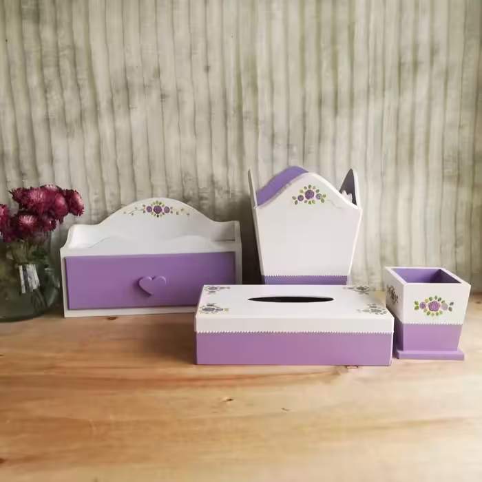 سطل زباله و جادستمال