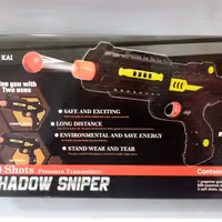 اسباب بازی تفنگ بادی اسلحه کلت تیر پرتابی بی خطر