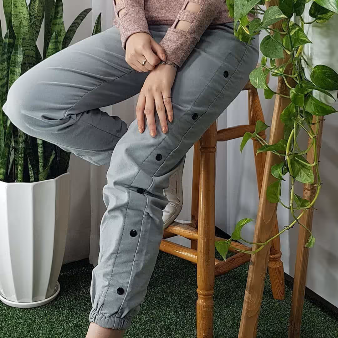 شلوار کتان مدل ثمین