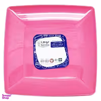 بشقاب یکبار مصرف کوشا مدل لوکس غذاخوری بسته 6 عددی