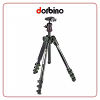 سه پایه مانفروتو Manfrotto BeFree Color Aluminum Travel Tripod (Green) - فروشگاه دوربین دوربینو